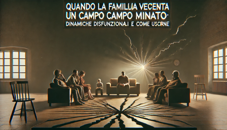 Quando la famiglia diventa un campo minato: dinamiche disfunzionali e come uscirne