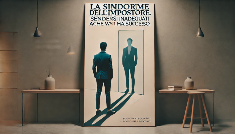 La sindrome dell’impostore: sentirsi inadeguati anche quando si ha successo