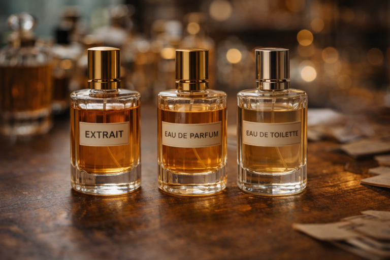 Extrait, Eau de Parfum, Eau de Toilette: la differenza che cambia tutto