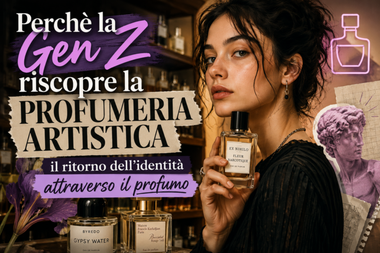 Perchè la Gen Z riscopre la profumeria artistica: il ritorno dell’identità attraverso il profumo
