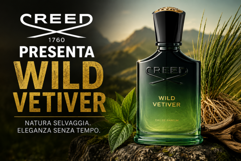 Creed presenta Wild Vetiver: il lato più libero ed elegante del vetiver contemporaneo
